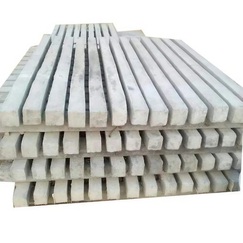RCC Fencing Pole - 6 Feet Height, 100 mm Thickness | Durable, Rectangular Design, 4x3 Inches Size