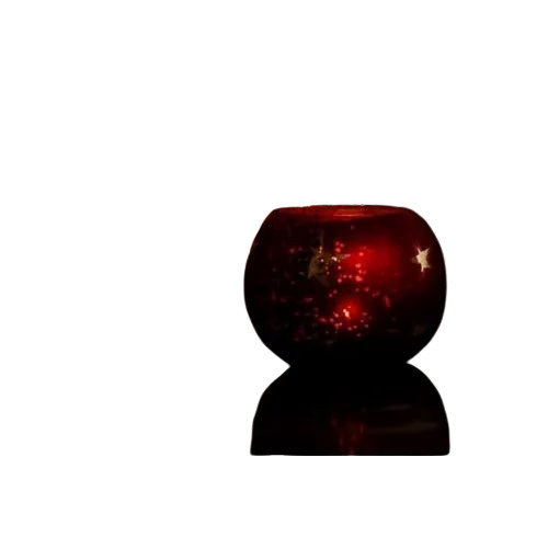 Red Mercury Votive Candle Holder