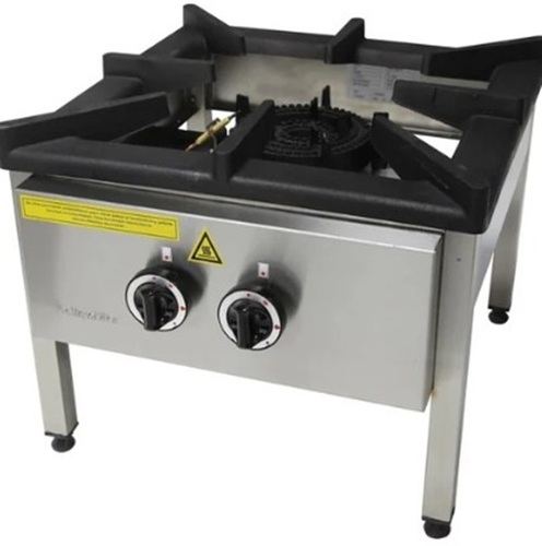 Silver Commercial Gas Burner