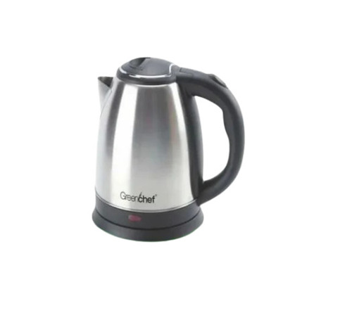 SS Electric Tea Kettle - Stainless Steel, Round Shape | Silver Color, Overheat Fuse Enabled, Ideal for Home Use