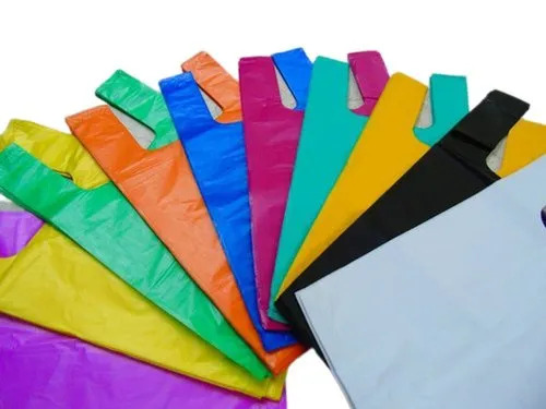 U Cut Plastic Carry Bags