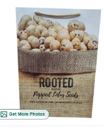 Vegetable Paper Carry Bag - Various Sizes, Various Colors | Biodegradable, Rope Handle, Lightweight, Spacious