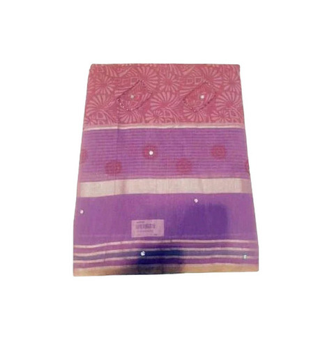 Ladies Cotton Saree - Printed, Available in Many Different Colors | Breathable, Quick Dry, Lightweight, Skin-Friendly, Fade and Wrinkle Resistant