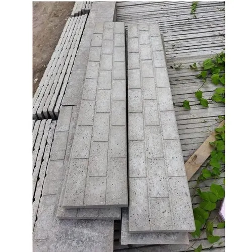 RCC Compound Wall - 65mm Thickness, 8ft Height, Gray Color | Easy Assembled, Precast, Ideal for Farmhouse & Work Site
