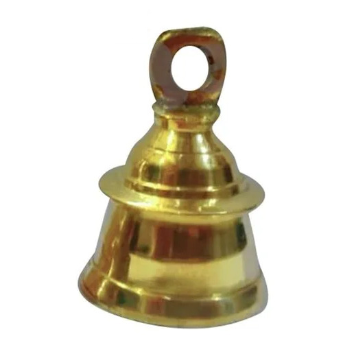 Antique Brass Bells - Solid Brass, Golden Finish | Handcrafted Detailing, Elegant Vintage Design, Rich Resonant Sound
