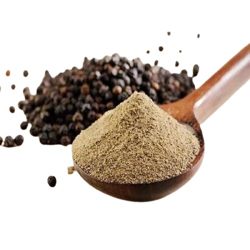 Black Pepper Powder - Fresh Quality, 100% Pure Natural Dried Spice | Food Grade, Good for Health, Brown Powder, Cool & Dry Storage
