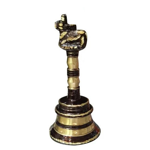 Brass Hand Bell - Color: Golden Antique