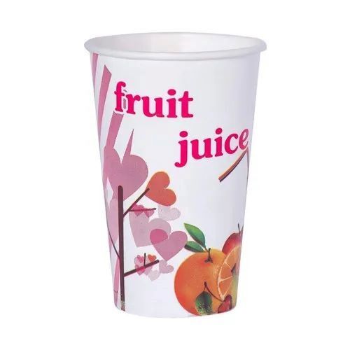 Eco Friendly Fruit Juice Paper Glass