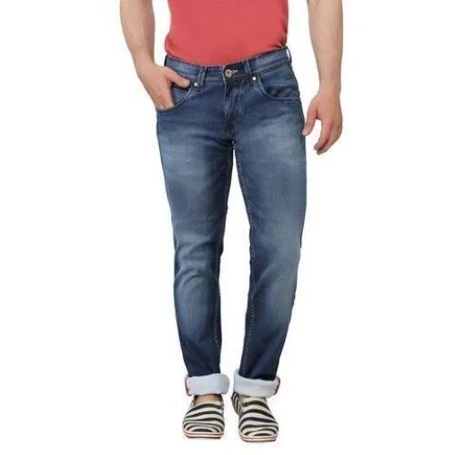 Mens Lycra Jeans - Premium Denim, Straight Regular Fit | Optimum Quality, Elegant Pattern, Shrink Resistant, Unique Color Combinations, Soft Fabric, Fashionable Design