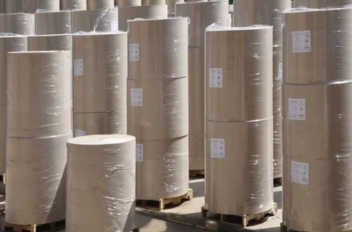 Brown Kraft Material - 300-350 GSM, Single Side PE Coated for Durable Paper Plate Production