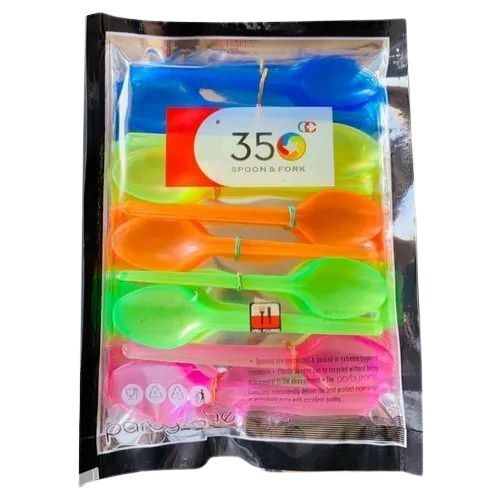 Partyzone Disposable Plastic Spoon