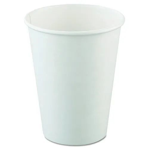 Plain Disposable Paper Glass - Eco-Friendly, 50 Piece Packet, Printed Design | Leak-Proof, Lightweight, Durable, Biodegradable, Food-Grade