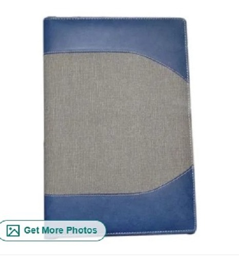 Plain Leather Document File - Tear Resistant Material, Spacious Design, Various Color Options | Ideal for Document Carrying and Timely Delivery