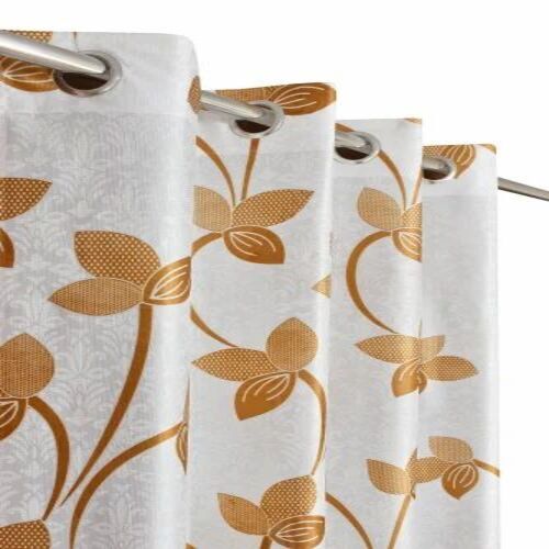 Polyester Printed Curtain - Premium Quality, Pearl Print Design in Multiple Colors | Waterproof and Washable Features