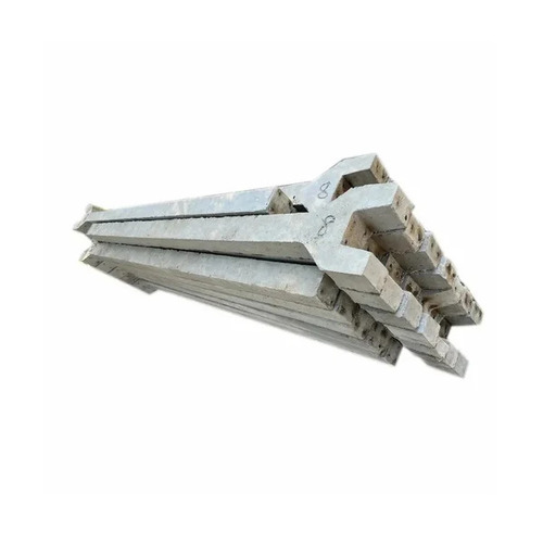 RCC Y Poles - 2100x300x50 mm, 10 mm Grey, Durable and Weather Resistant Fencing Solution