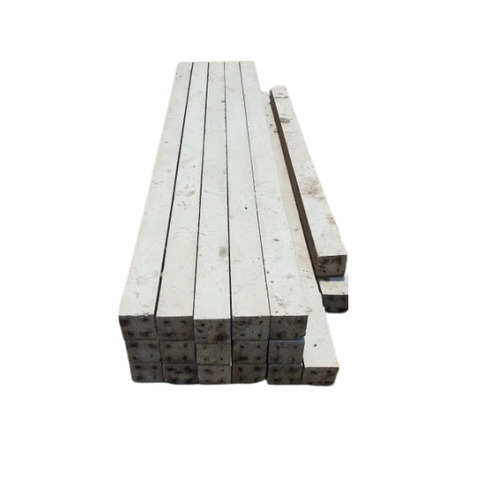 Rectangular RCC Fencing Poles - RCC, 2100x300x50 mm, Grey | Durable, Strong, Weather Resistant, Natural Surface Treatment, 10 mm Thickness