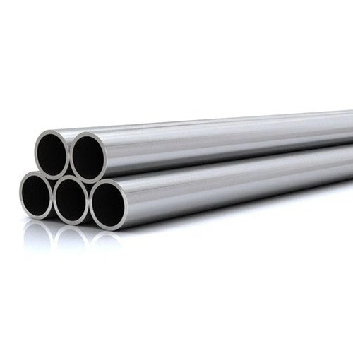 Stainless Steel Spiral Pipe - Durable High Strength Corrosion Resistant | Round Seamless Structure Pipe Silver Finish