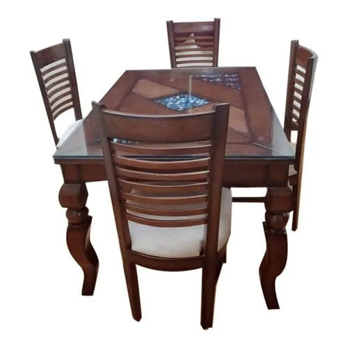 wooden dining table set