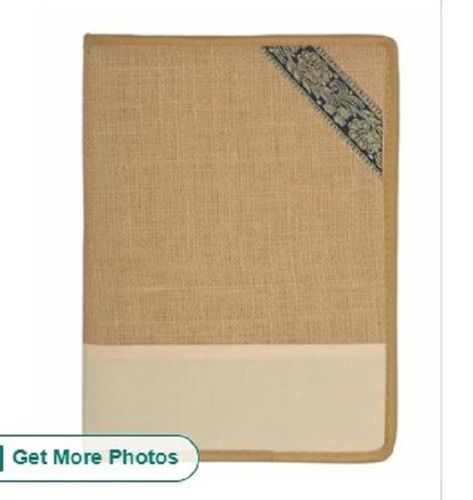 A4 Jute File Folder