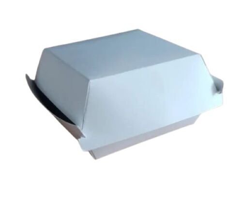 Burger Packaging Box - Premium Quality Paper , Foldable Design, Custom Printing, Heat Insulation, Secure Closure, Food-Grade, Biodegradable