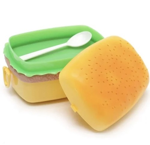 Burger Shaped Lunch Box