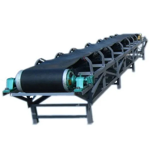 Chemical Resistant Conveyor Belt - Neoprene Rubber, 500 - 2400 mm Width, 20 - 70 mm Thickness, 200 - 1200 N Tensile Strength, Load Capacity 10 - 30 Kg, Black Color | Excellent Quality, Long Life