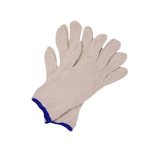 Cotton Knitted Glove - Premium Quality, Breathable Flexibility | Full Finger Design, Quick Dry, Washable, Perfect for Daily Life and Household Use