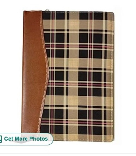 Designer Leather Document Folder