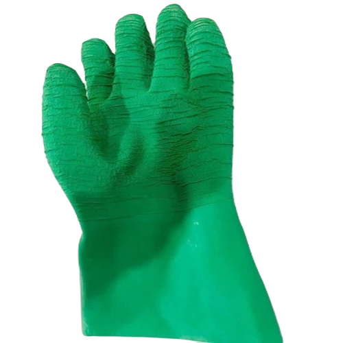 Durable Garden Gloves - Rubber Fabric, Full Finger Style, Green Color | Breathable, Quick Dry, Washable for Daily Life and Gardening