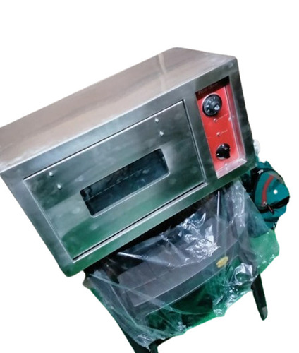 Electric Pizza Oven - Electric, Mini Size, Silver | Stainless Steel Build, Automatic Operation for Hotels & Restaurants