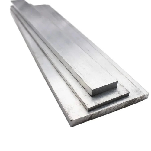 En8 Bright Stainless Steel Flat Bars - Durable, Corrosion Resistant, High Strength | Ideal for Industrial Applications, Silver-Grey Color, Bar Shape