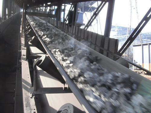 Fire Resistant Conveyor Belt - Rubber 20-120 mm Width 5.5-10 mm Thickness 200-1200 N Tensile Strength | Ideal for Chemical Sugar and Food Processing Industries