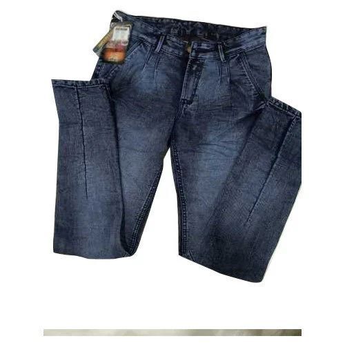 Premium Quality Slim Fit Denim Jeans - Light Blue, 28-34 Inches | Flexible Movement, Soft Texture, Breathable, Quick Dry, Durable Knit, Faded Look