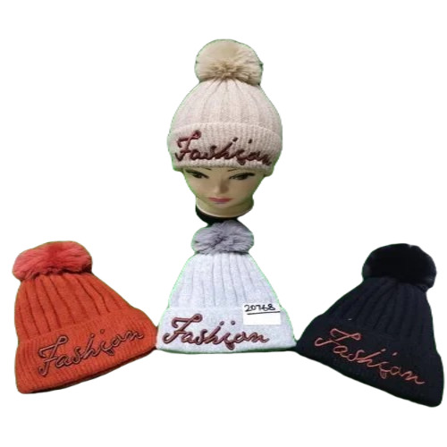 Ladies Woolen Fancy Caps