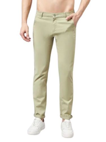 Mens Slim Tapered Trouser - Premium Soft Cotton, Comfortable Fit, Breathable Fabric, Quick Dry and Anti Pilling Features