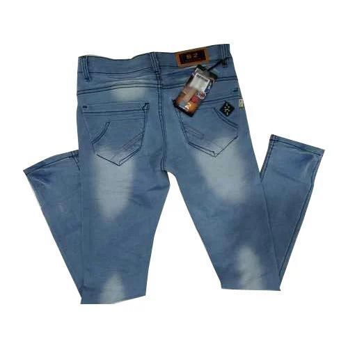 Premium Mens Rugged Denim Jeans - Dark Blue, Slim Fit with Stretch Comfort | Water Proof, Cool Dry, Reversible, Durable Knit, Flexible Movement