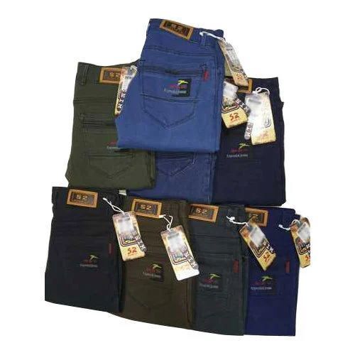 Premium Denim Jeans - Light Blue, Waist Size 28-34 Inches | Stretch Comfort, Soft Texture, Slim Fit, Flexible Movement, Durable Knit, Faded Look, Water Proof, Cool Dry, Reversible, Quick Dry, Washable, Breathable