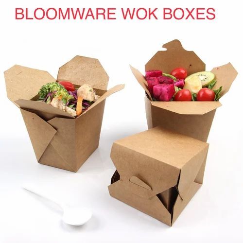 Paper Food Packaging Box - 350 Gm Capacity | Premium Quality, Durable Material, Foldable Design, Eco-Friendly, Heat Retention, Secure Closure