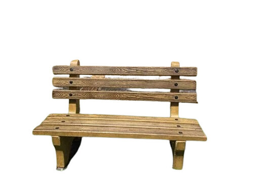RCC Zebbrano Bench - 5 Feet Length, 3 Seater, Brown Finish | Eco-Friendly, UV Resistant, Water Resistant Garden Furniture
