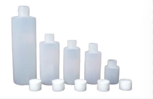 Round Bottle - HDPE Material, 30ml/50ml/60ml/100ml/125ml/250ml Capacity, Customisable Color | Ideal for Storing Cream, Shampoo, Lotion