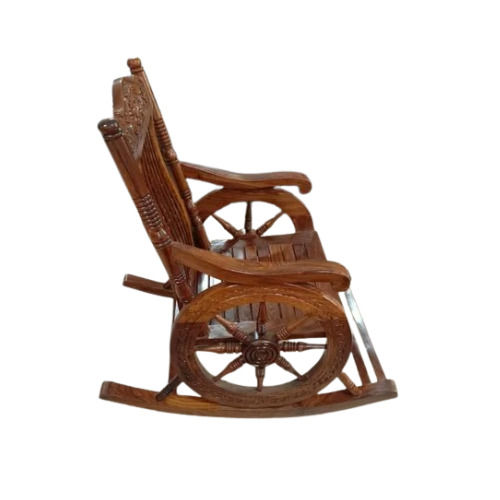 wooden rocking chair