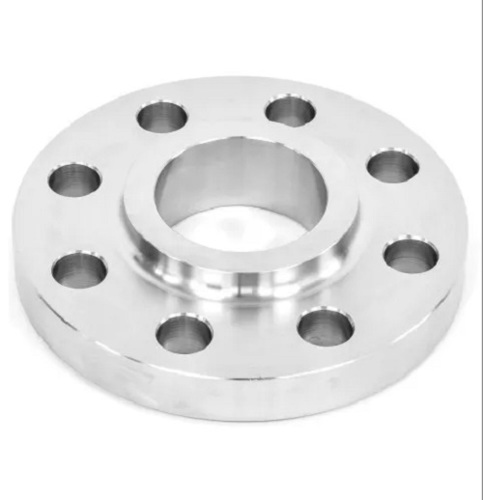 Stainless Steel Hub Flange - Highly Pure, Round Shape, Silver Color | Durable, High Strength, Corrosion Resistant, Rust Free