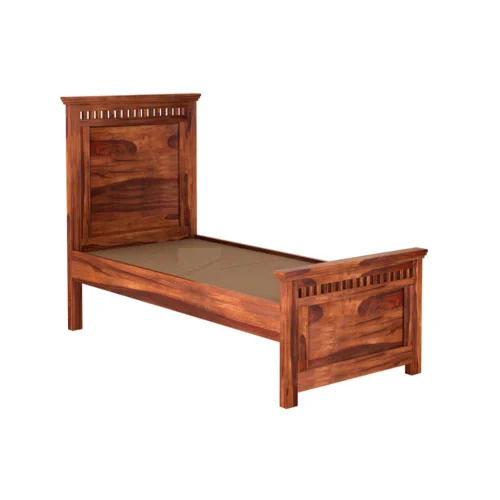 Teak Wooden Single Bed