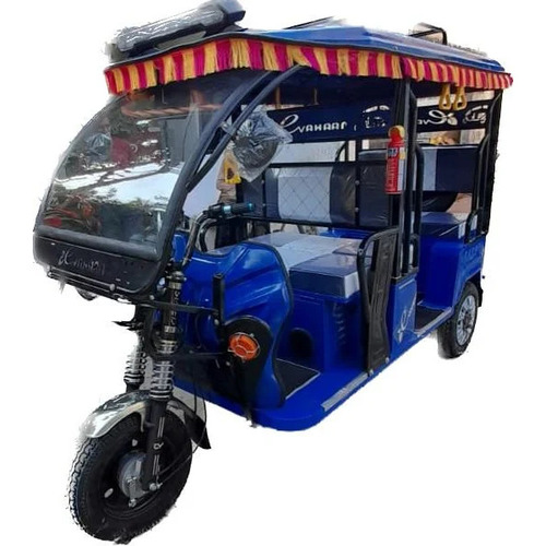 Three Wheel Electric Rickshaw - New, 500 Kg Capacity, 101-130 KM Range | 6 Seater, Corrosion Resistant, 40 Km/h Top Speed, Made In India