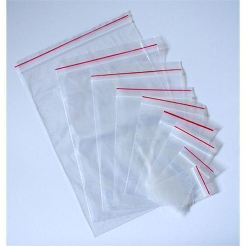 Zip Lock Bags - Color: White