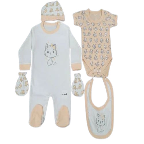 100% Cotton Interlock Baby Gift Set
