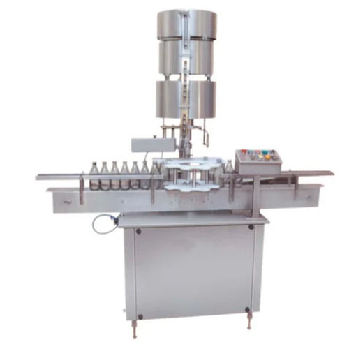 Automatic Crown Capping Machine - Color: Silver