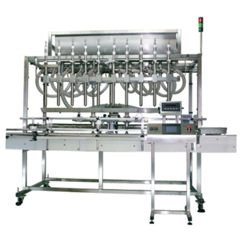 Automatic Gravity Filling Machine - Color: Silver