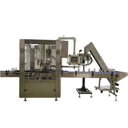 Automatic Rotary Chuck Capping Machine - Material: Ss