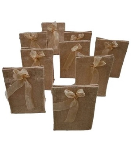 Blossom Brown Jute Bag